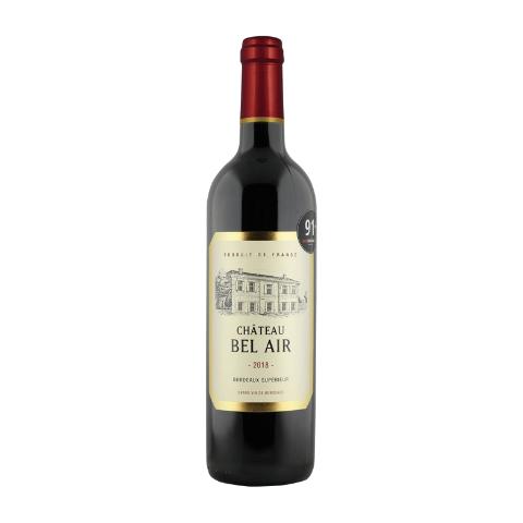 Vino Tinto Château Bel Air Bordeaux Supérieur