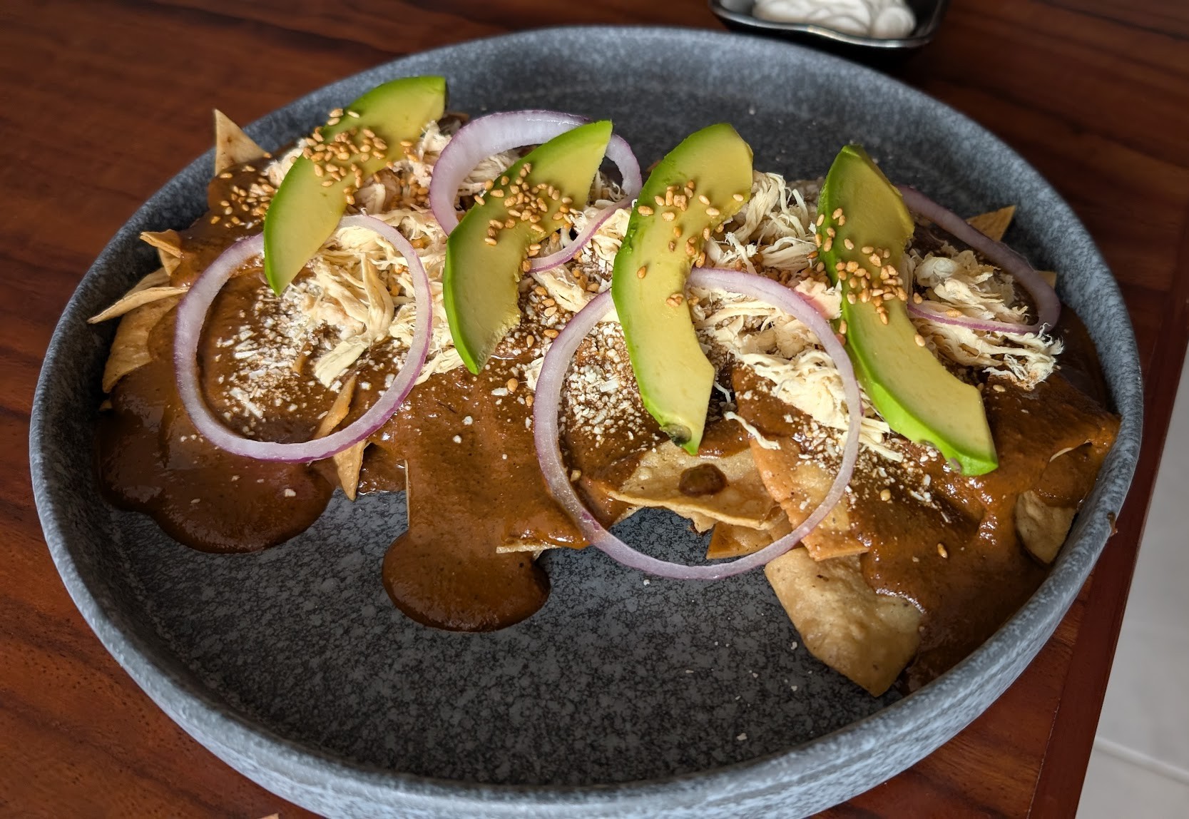 Chilaquiles de Mole Oaxaqueño